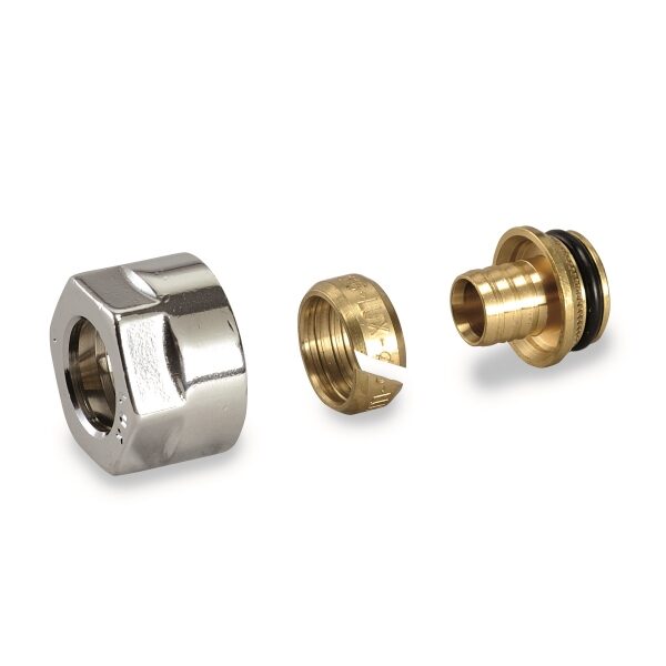 Raccordi a stringere cromati e verniciati