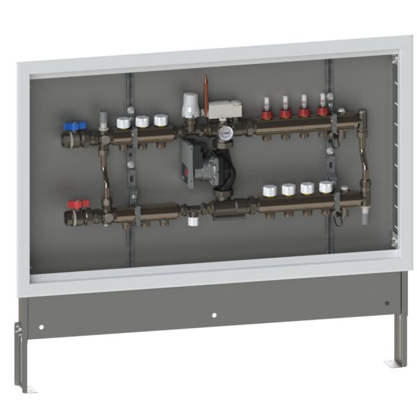 Sistema di regolazione con gruppo GP 1190 e kit KA 1191