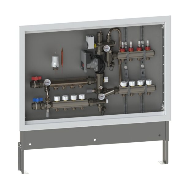 Sistema di regolazione con gruppo di miscela GM 1192