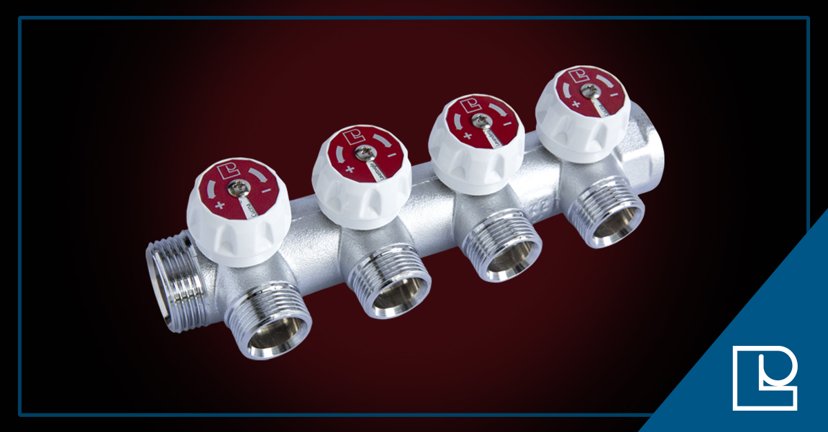 Nuovi collettori componibili con valvole frontali Serie CV